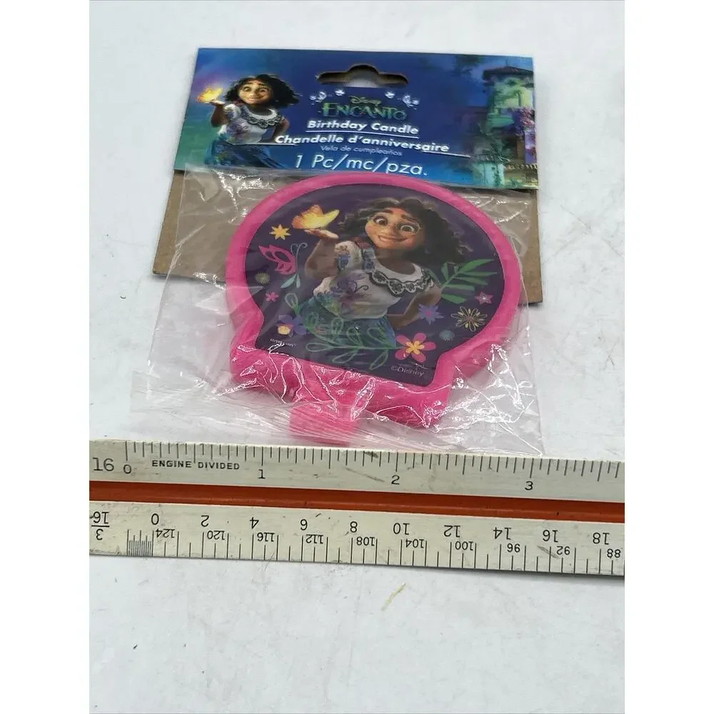 Disney Encanto Birthday Candle - Party Expo Lot Of Two Candles